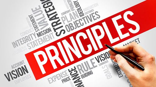 Some principles for success